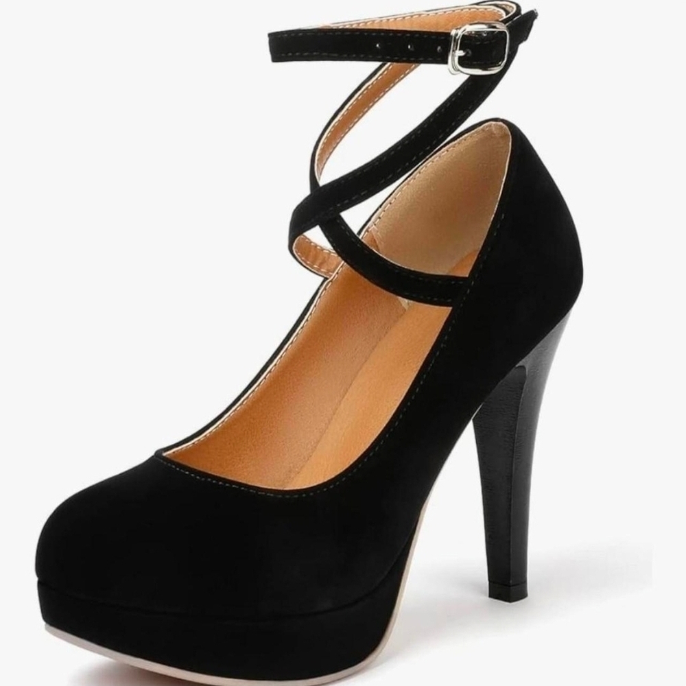 Elegant Black Women's Heels